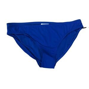 Calvin Klein Blue Bikini Bottoms Size Large NWT